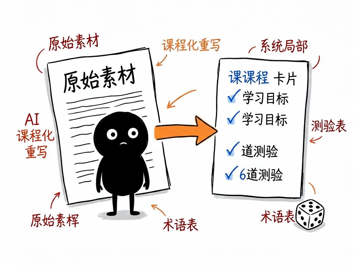 配图:随笔笔记被重写课程化