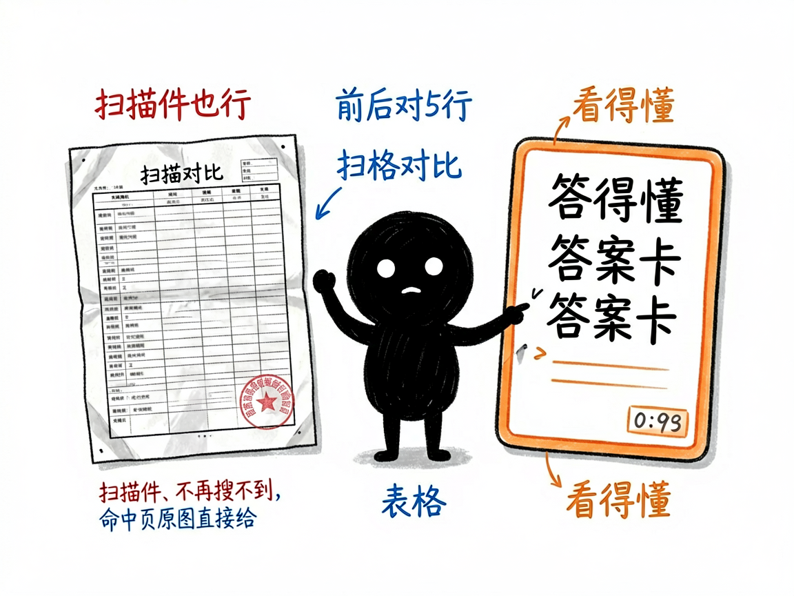 配图:扫描件图表表格也看得懂