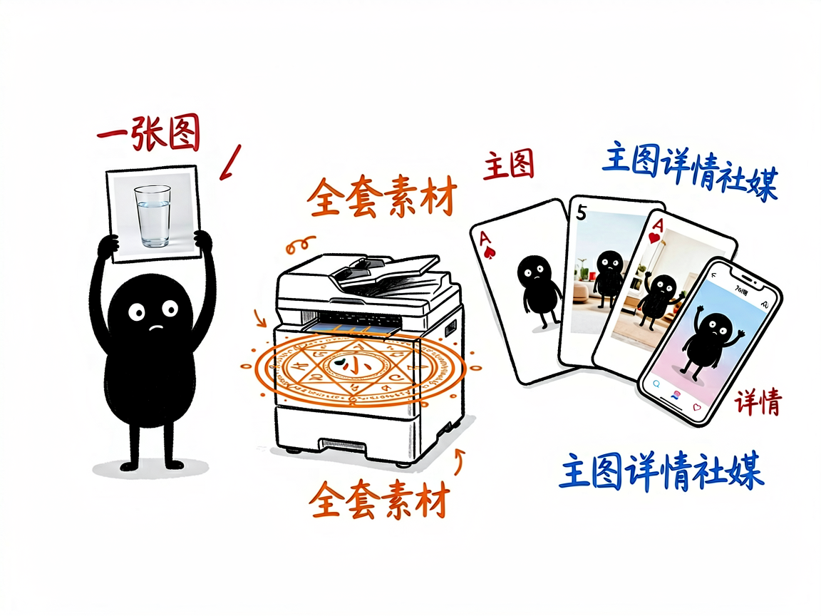 电商主图详情页，一套 Prompt 全搞定？