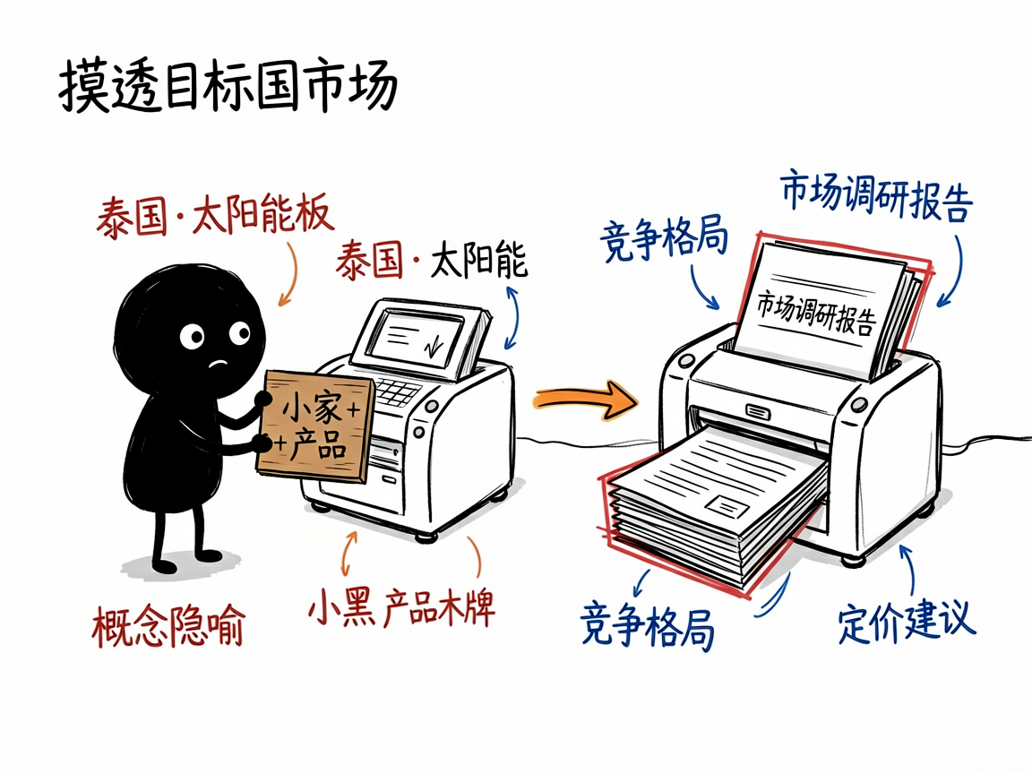 想出海卖货？先让它帮你摸透目标国市场