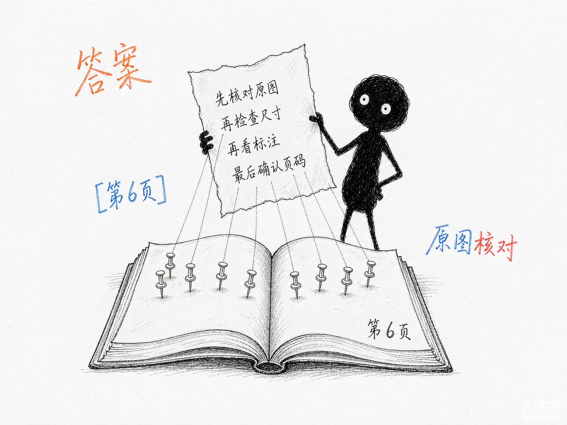 配图:答案带页码,原图直接摊开给你核对