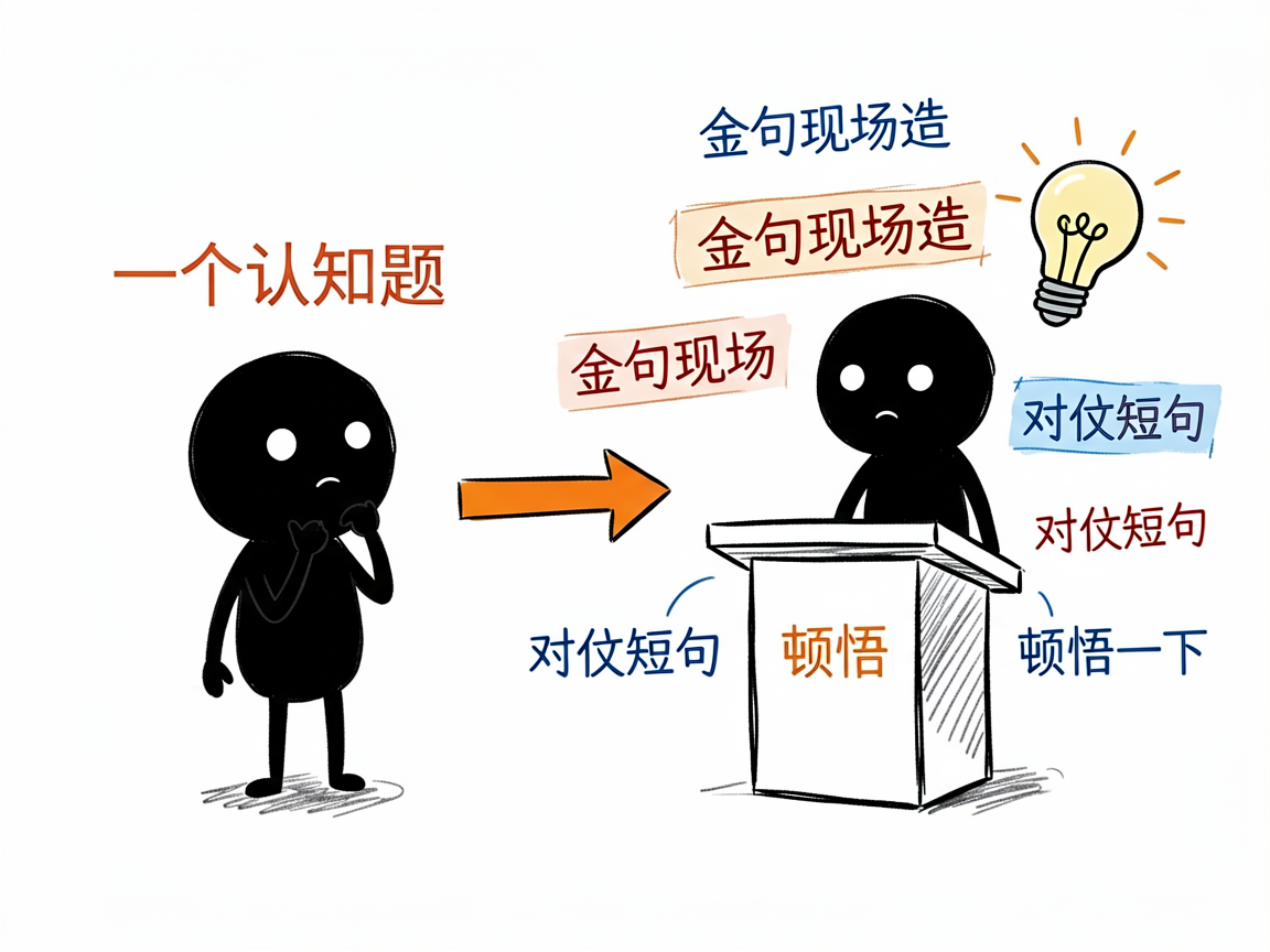 想写出"罗振宇式"有启发的好文章？这个助手帮你把金句和故事安排明白