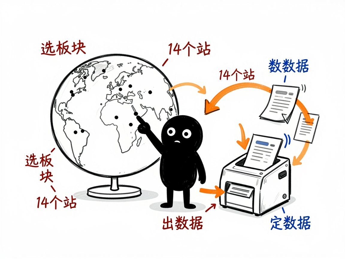 配图:选板块跨十四站出数据
